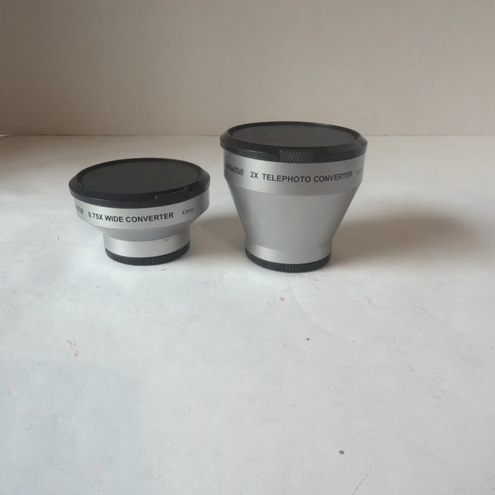 Tiffen Mega Plus 2x Telephoto & 0.75x Wide, 43mm Converter Lens